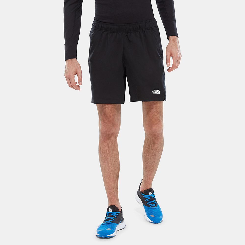 The North Face Shorts Mens Australia - The North Face 24/7 Shorts Black Running & Training (FTA-8973